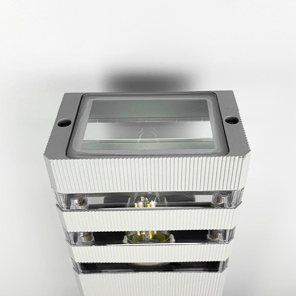 Світильник вуличний настінний на 2 лампочки Сірий (8024-2W GR) - фото 3 Світильник вуличний настінний на 2 лампочки Сірий (8024-2W GR) - фото 3