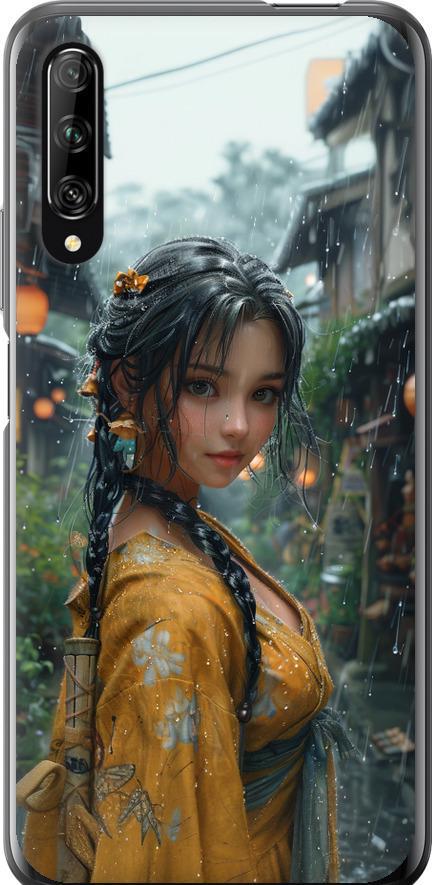 Чехол на Huawei P Smart Pro Anime-girl (6133t-1906-42517)