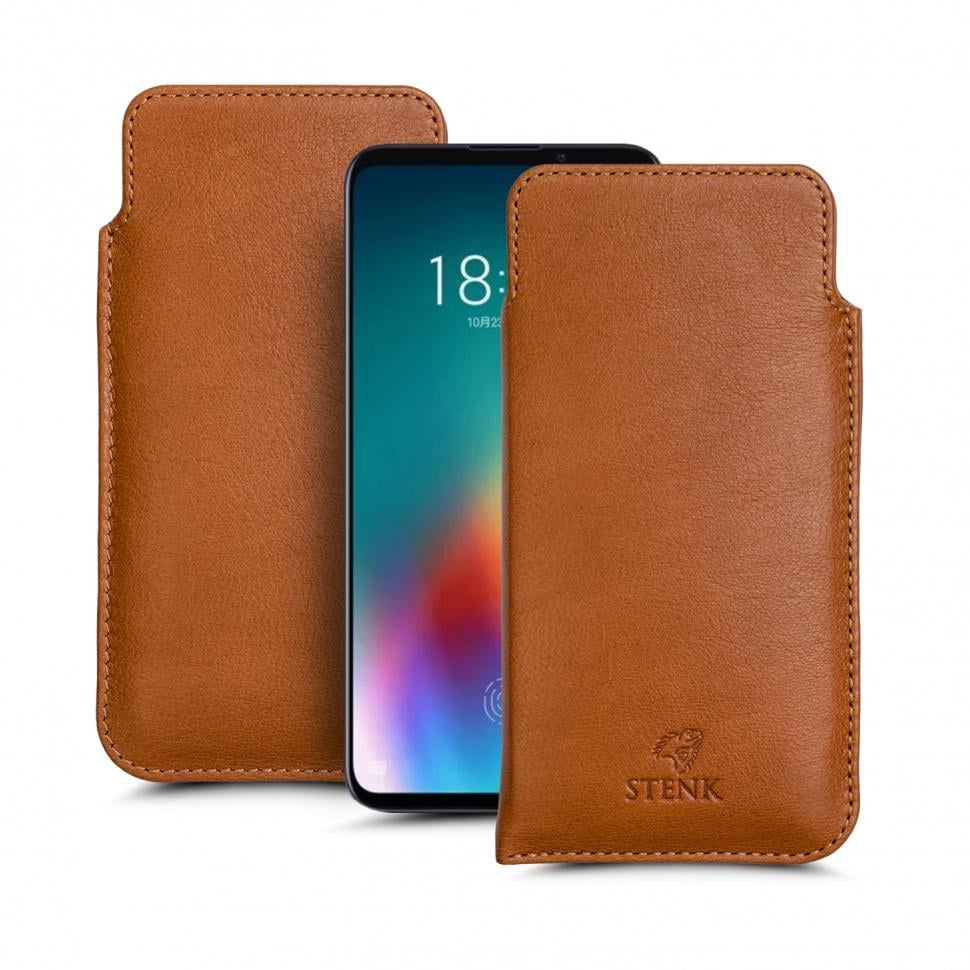 Футляр Stenk Elegance для Meizu 16T Camel (66028)