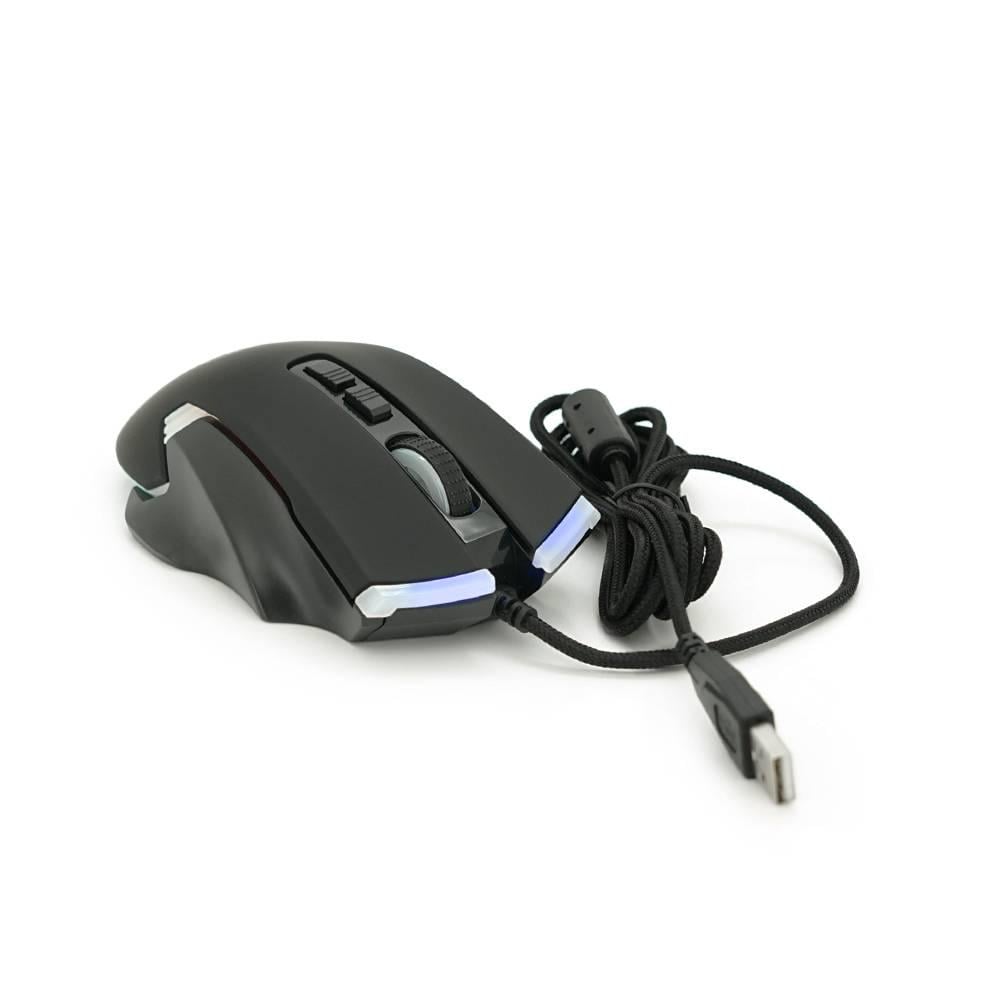 Миша провідна iMice T70 8 кнопок 1200/2400/4800/7200 DPI Led Lighting 1,8 м Black (27662)
