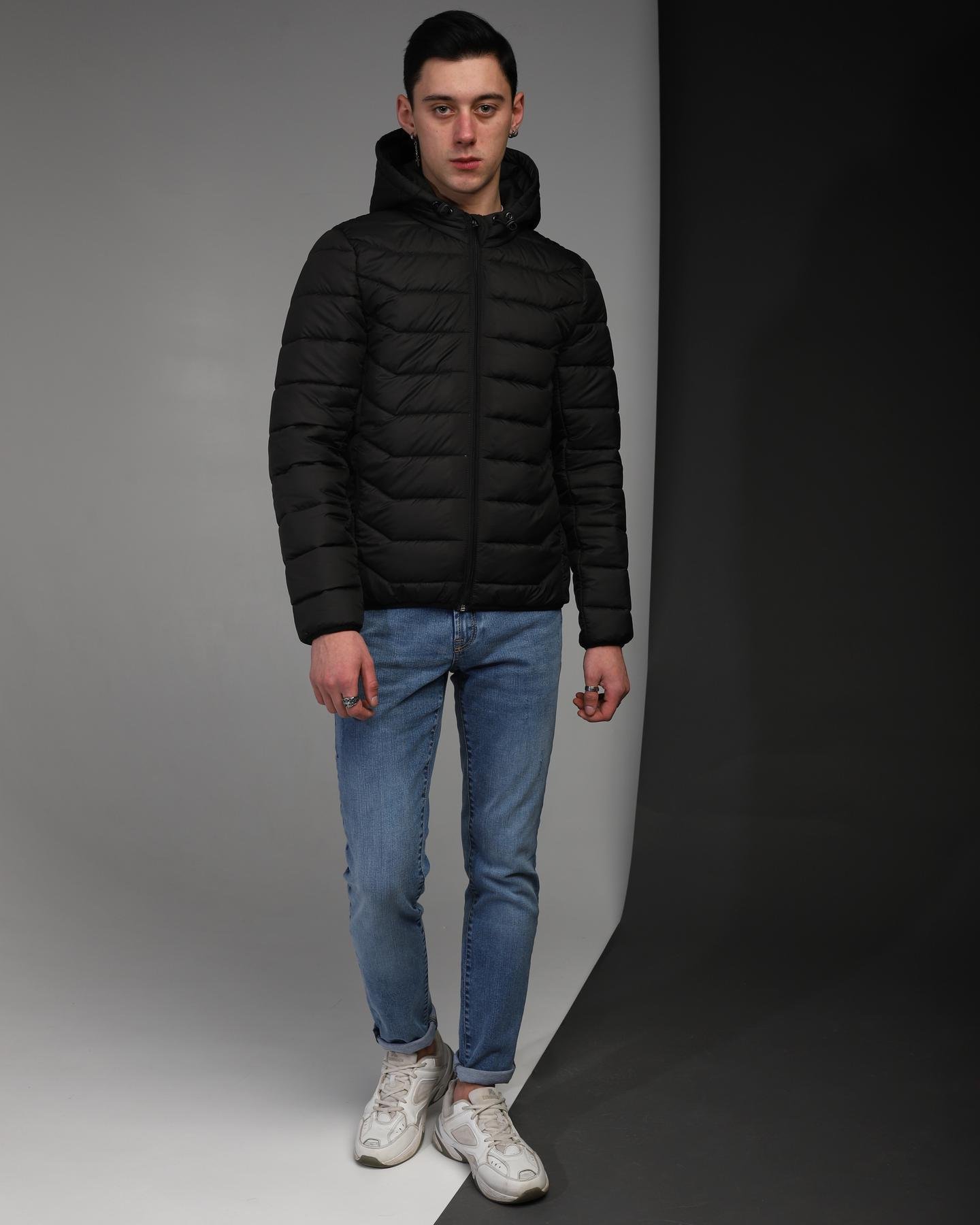 Куртка чоловіча James весняно-осіння S Чорний (26478) - фото 3 Куртка чоловіча James весняно-осіння S Чорний (26478) - фото 3