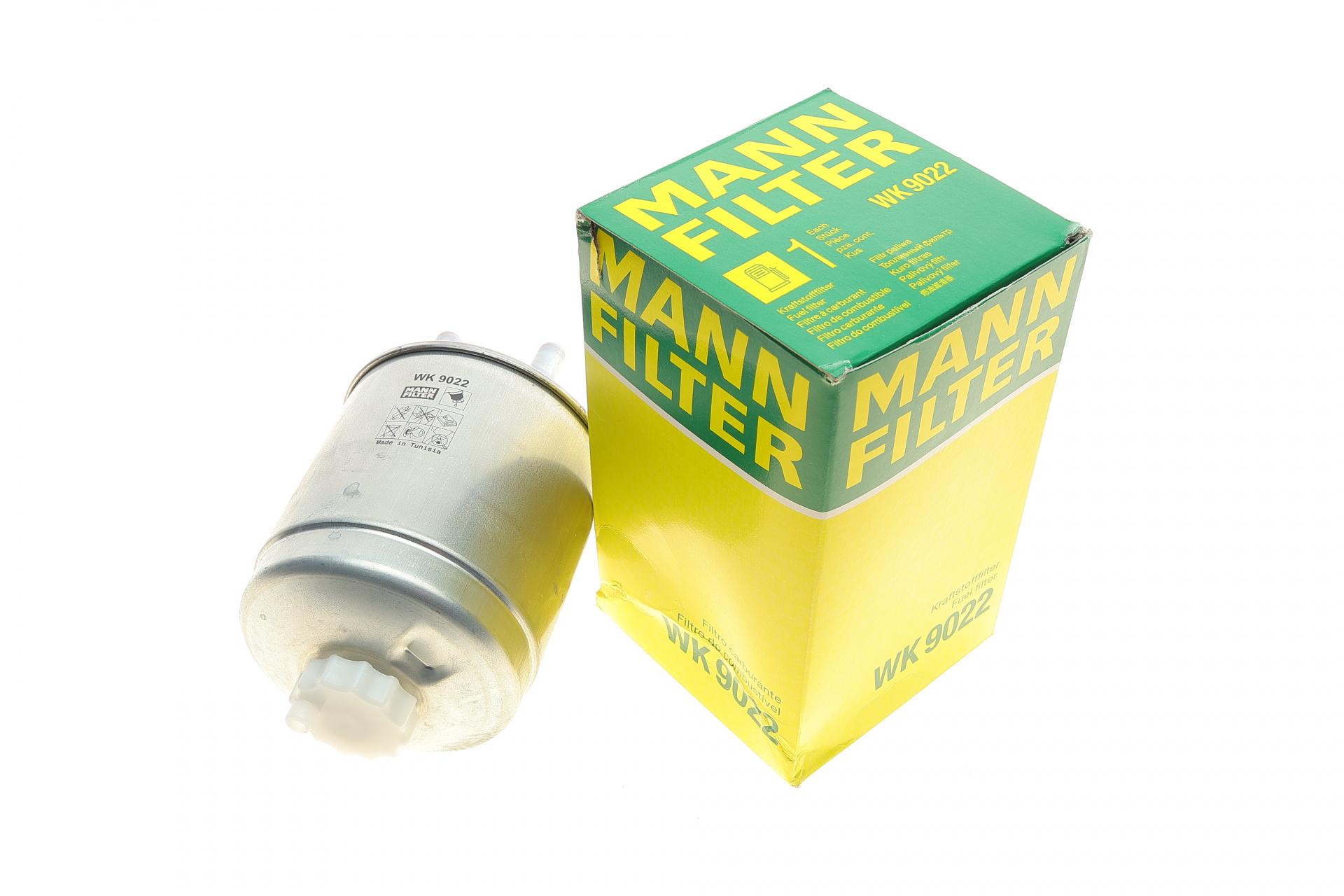Фильтр топливный Mann-Filter для Renault Kangoo 1,5DCi 08- (WK 9022) Фильтр топливный Mann-Filter для Renault Kangoo 1,5DCi 08- (WK 9022)