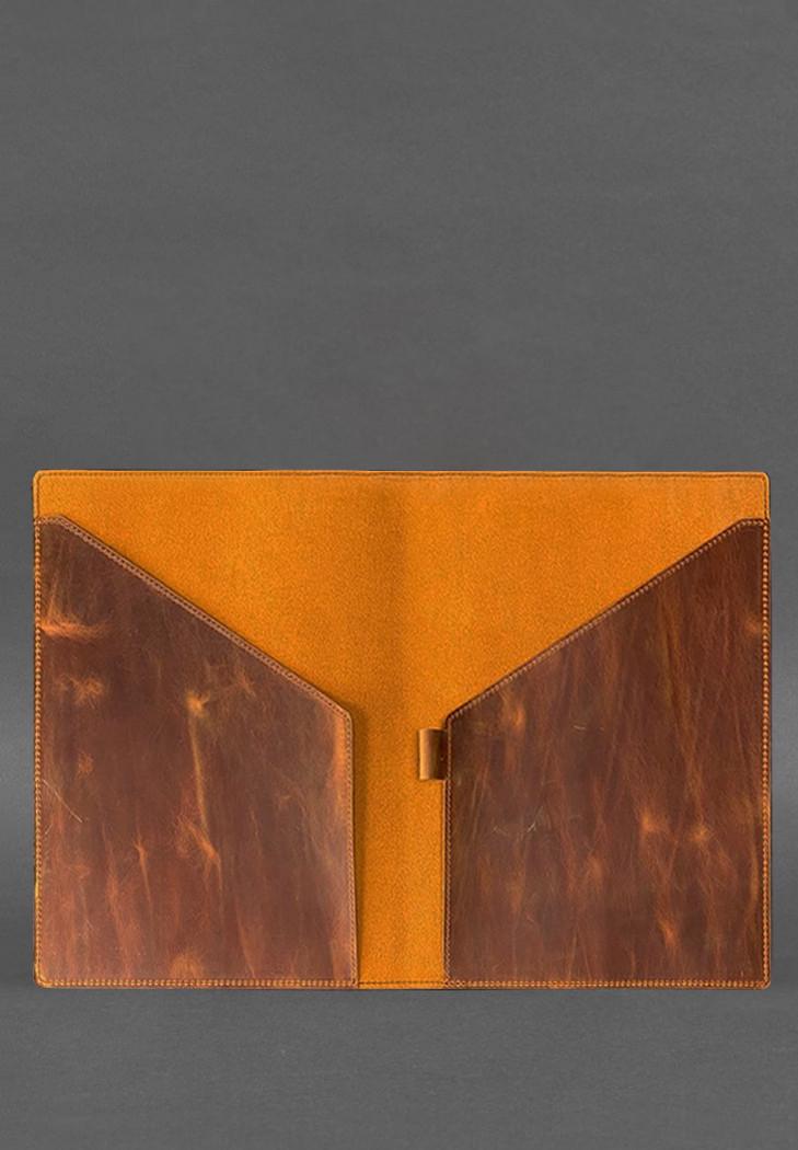 Шкіряна папка для документів 5.0 Crazy Horse з ефектом Pull Up Світло-коричневий (A-028857) - фото 6 Шкіряна папка для документів 5.0 Crazy Horse з ефектом Pull Up Світло-коричневий (A-028857) - фото 6