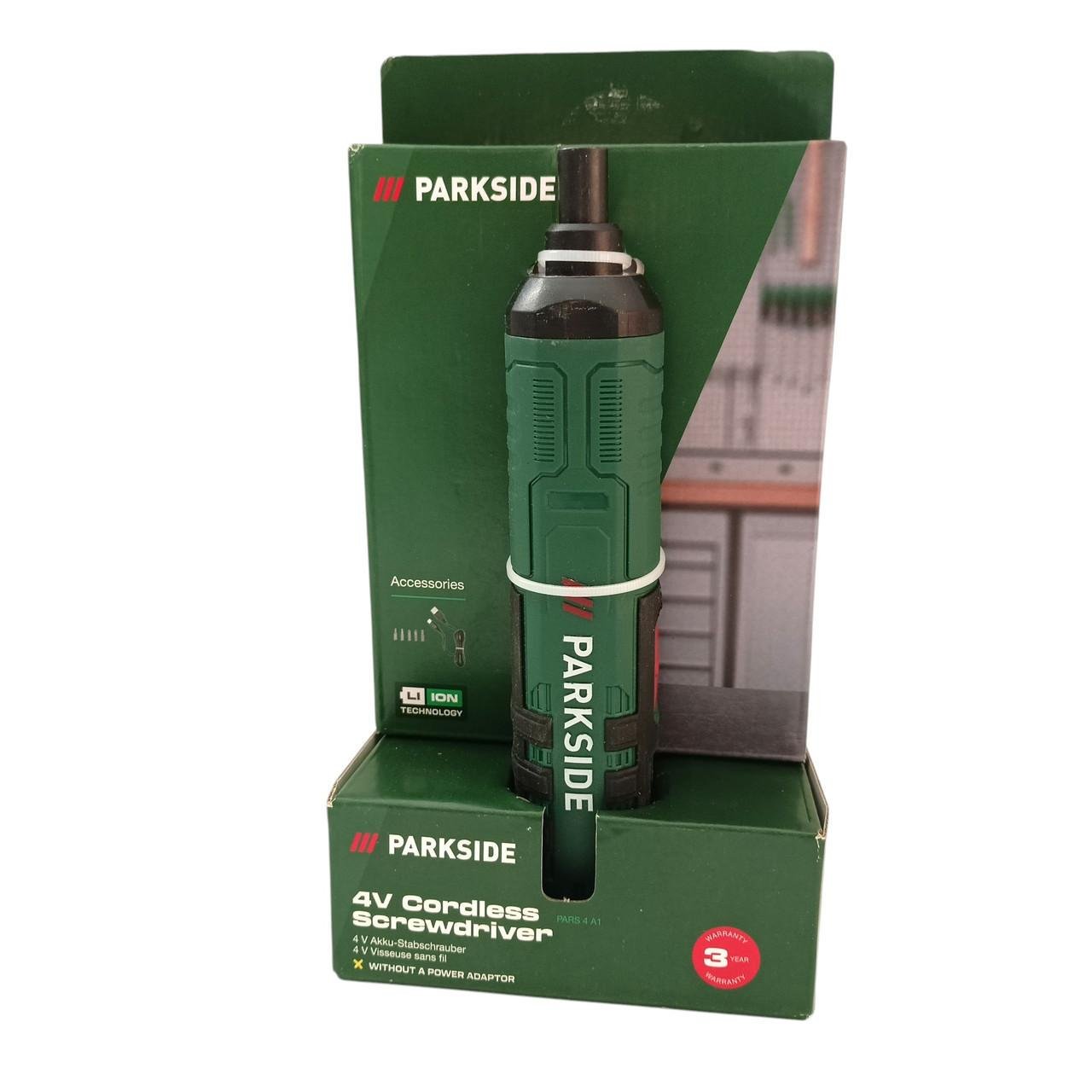 Отвертка аккумуляторная PARKSIDE PARS 4 A1 4 В 1,5 Ач 3 Нм USB-C (PARS 4 A1) - фото 9