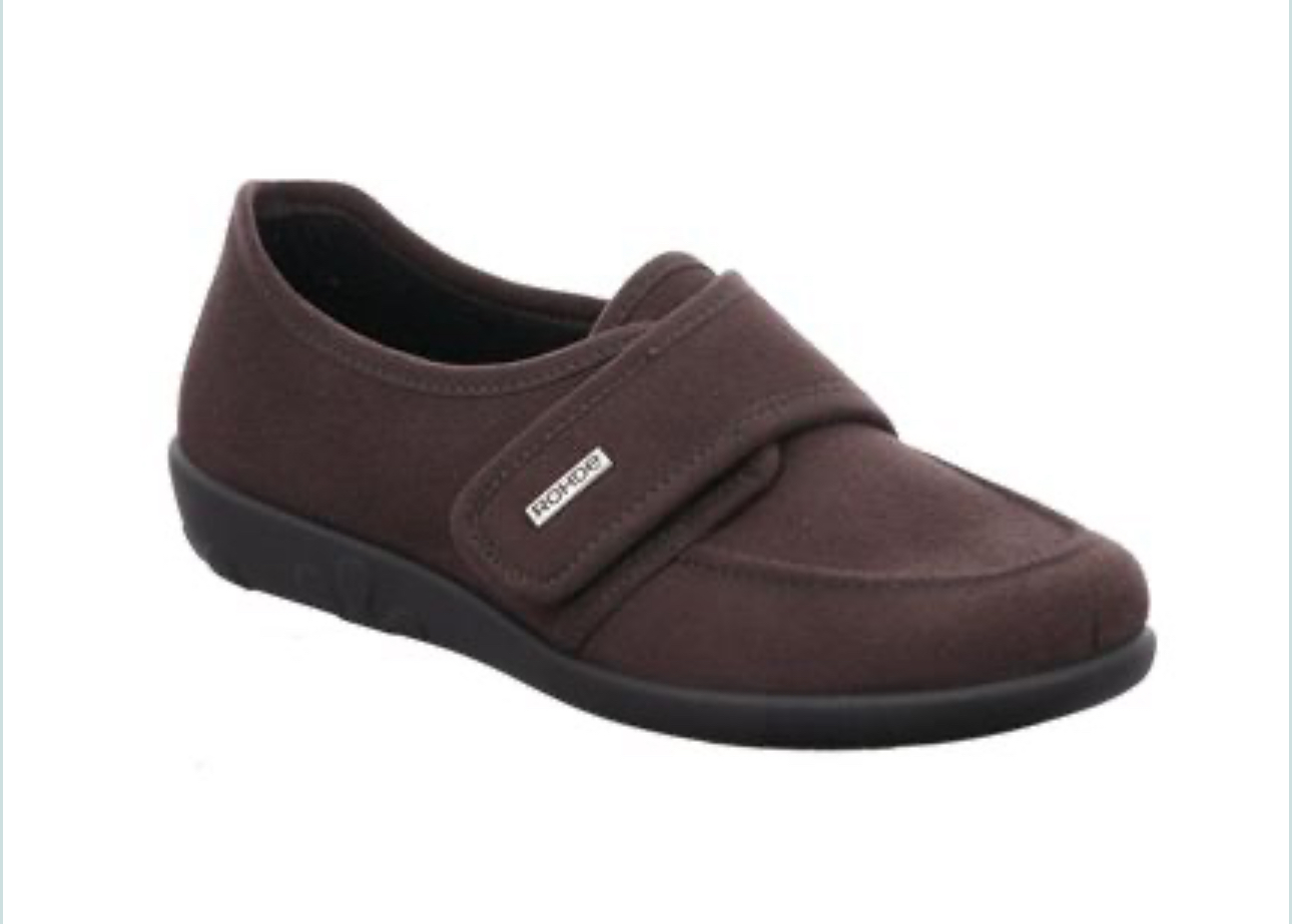 Тапочки діабетичні Rohde жіночі р. 38 Коричнево-сірий (2222) - фото 5