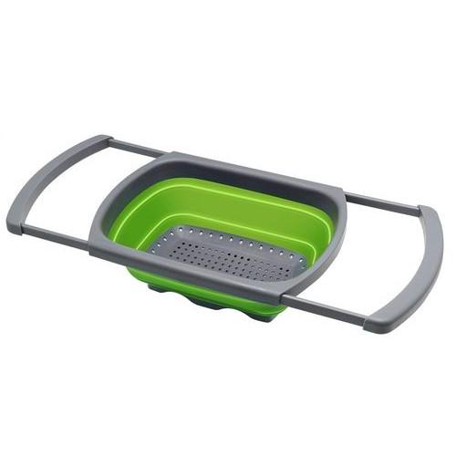 Дуршлаг Stenson MH-3835 38х27х12,5 см с выдвижными ручками (715b815e)