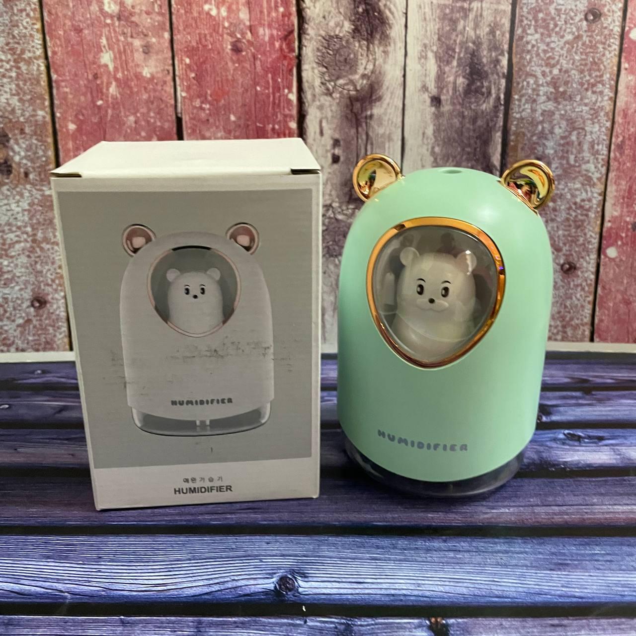 Зволожувач повітря Humidifier Bear Ведмедик зі змінним підсвічуванням на 300 мл (9646626) - фото 6