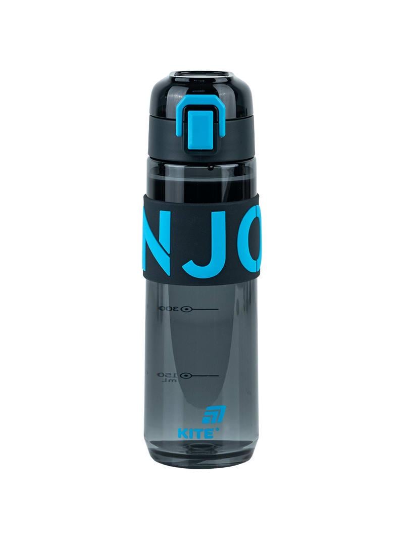 Бутылка KITE для воды 680 мл Черно-голубой (K25-1233-2)