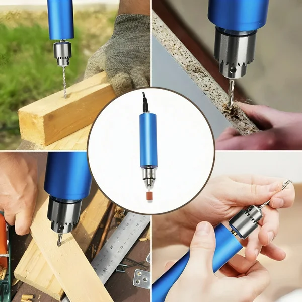 Игрушка гравер для сверления отверстий/полировки и прочего 10 шт. от 0,8 до 3 мм (AN00186) - фото 2