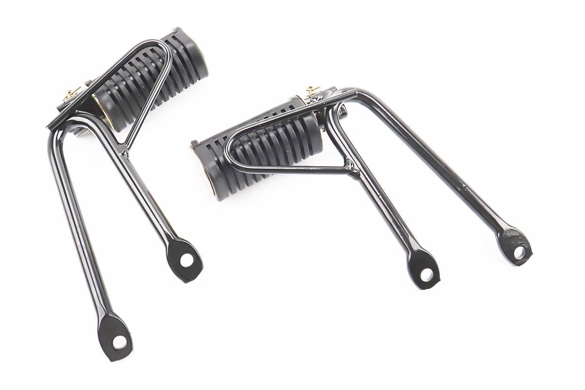 Подножки задние с кронштейном в сборе к мотоциклу Viper-Zongshen 2 шт. (V200R)