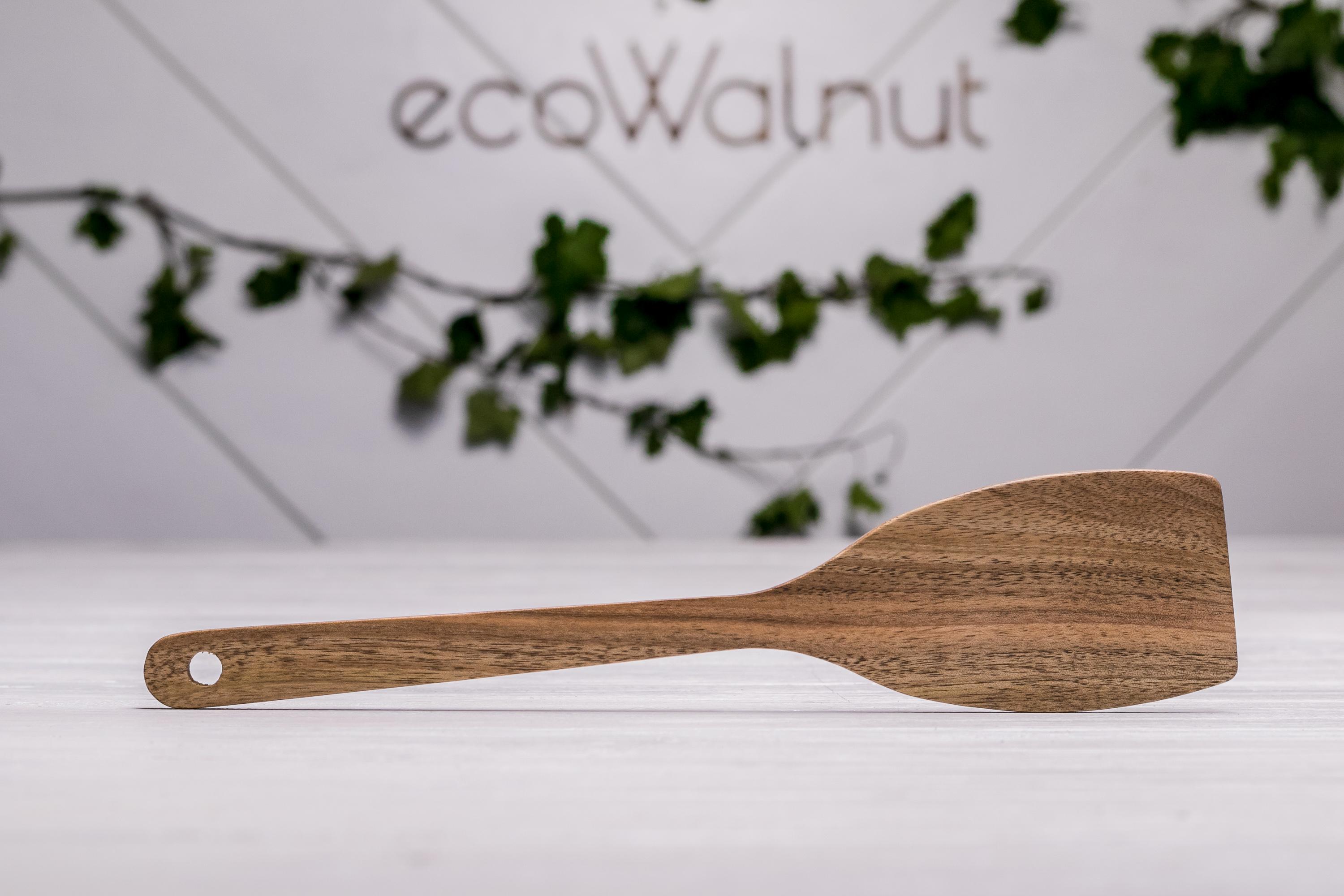 Лопатка кухонная EcoWalnut с индивидуальным логотипом (EK-28) - фото 9