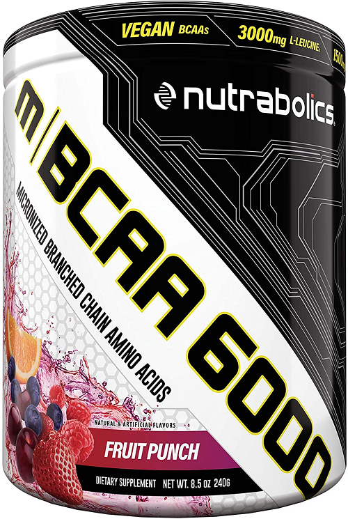 Аминокислота BCAA 6000 Fruit Punch 240 г
