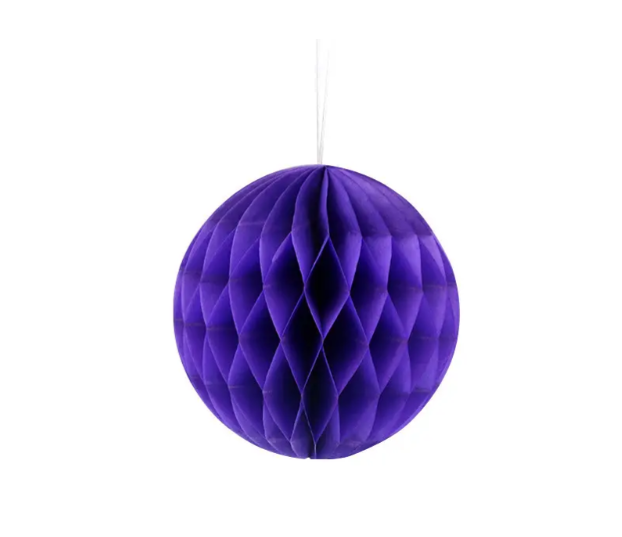 Шар бумажный соты 5 см Фиолетовый (056004)