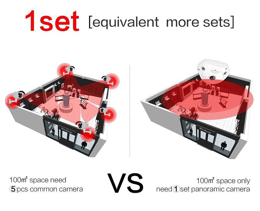 Панорамная камера 3D Wi-Fi/IP XPX 360 градусов - фото 7 Панорамная камера 3D Wi-Fi/IP XPX 360 градусов - фото 7