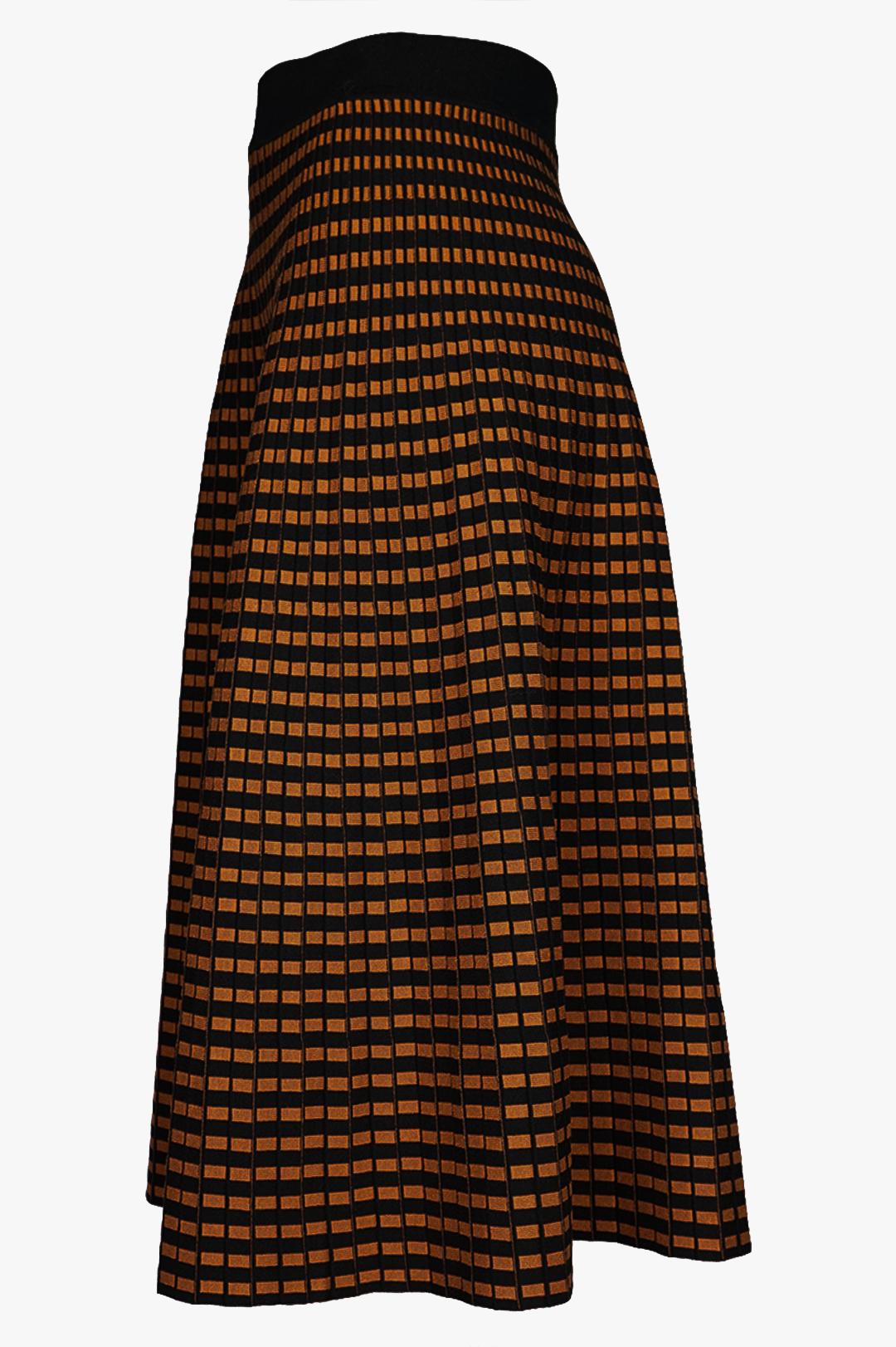 Юбка миди двухсторонняя трикотажная Forza Viva MW-KS-1901B р. 44 Терракотовый (17852320) - фото 2 Юбка миди двухсторонняя трикотажная Forza Viva MW-KS-1901B р. 44 Терракотовый (17852320) - фото 2