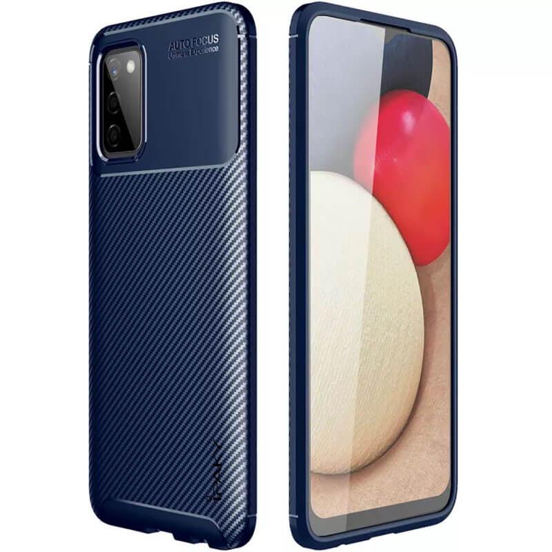 TPU чехол iPaky Kaisy Series для Samsung Galaxy A02s Синий