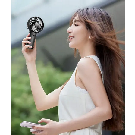 Вентилятор ручний від 2 батарей ААА Чорний (WF-7122) - фото 3 Вентилятор ручний від 2 батарей ААА Чорний (WF-7122) - фото 3