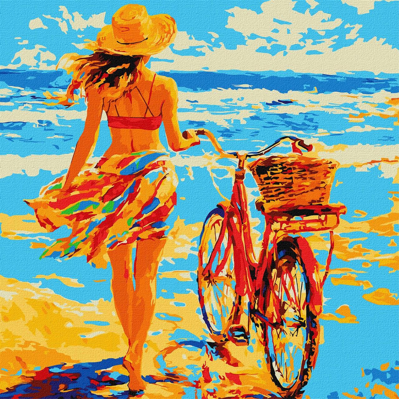 Картина по номерам Ideyka Встречай лето 40х40 см (2824290049)