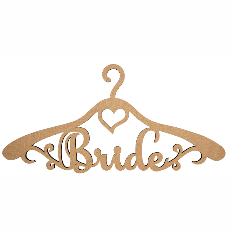 Заготовка для декупажа вешалка Rosa Talent Вride МДФ 45х21,5 см (4823100085069)