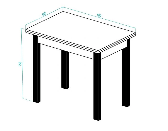 Стол-трансформер Knap Knap Gustus 120х90х73,5 см. Дуб крафт белый. - фото 3 Стол-трансформер Knap Knap Gustus 120х90х73,5 см. Дуб крафт белый. - фото 3