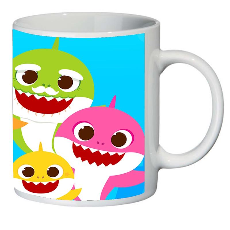 Чашка с принтом Baby Shark 001-8 (2350793755)