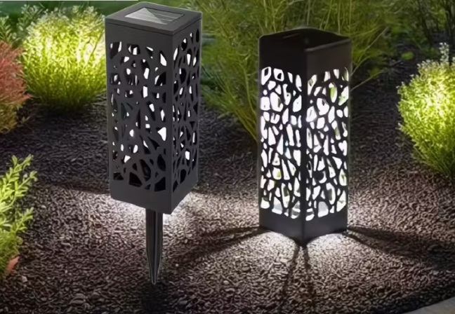 Садовый светильник на солнечной батарее ажурный для газона Холодный белый свет (1708) - фото 14 Садовый светильник на солнечной батарее ажурный для газона Холодный белый свет (1708) - фото 14