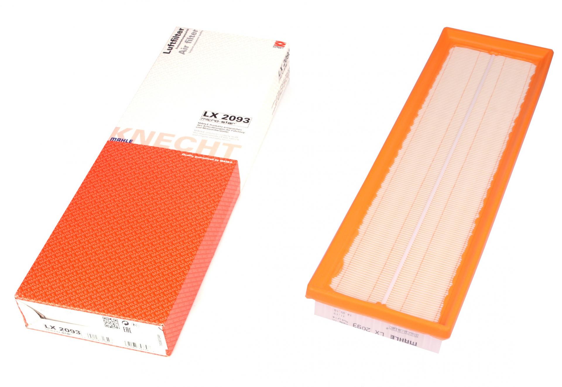 Фильтр воздушный KNECHT для VW Golf VI/Jetta III/IV 2,5 06- (LX 2093)