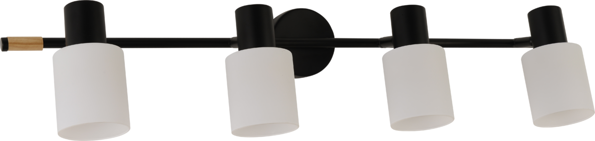 Светильник настенный Light House SRS-20708/4 плафон белый Черный/Дерево Светильник настенный Light House SRS-20708/4 плафон белый Черный/Дерево