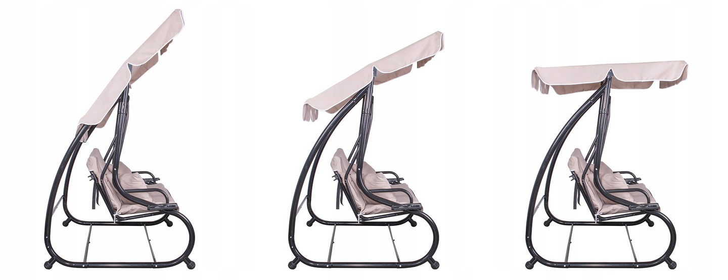 Гойдалка садова Springos Venezia з навісом 163x193 см (GS0006) - фото 8 Гойдалка садова Springos Venezia з навісом 163x193 см (GS0006) - фото 8