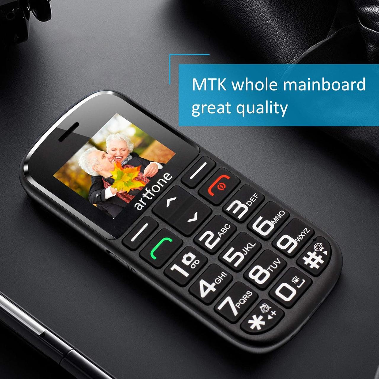 Телефон Artfone CS182 для престарелых людей - фото 5