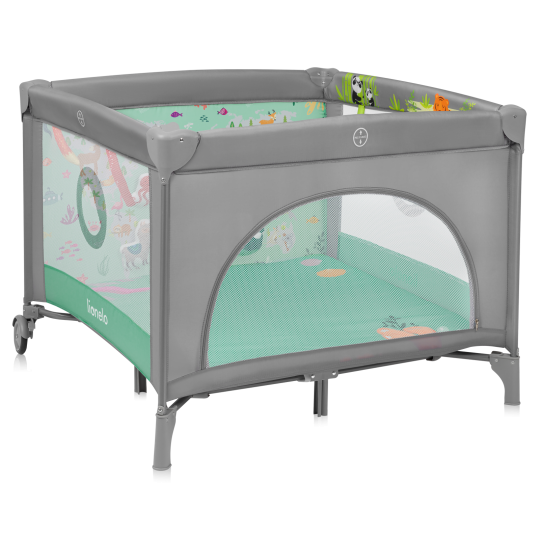 Манеж Lionelo MILLE PLUS Grey.Green