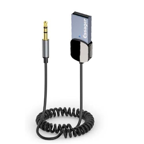 Приемник аудио Essager Bluetooth 5.0 AUX 3,5 мм