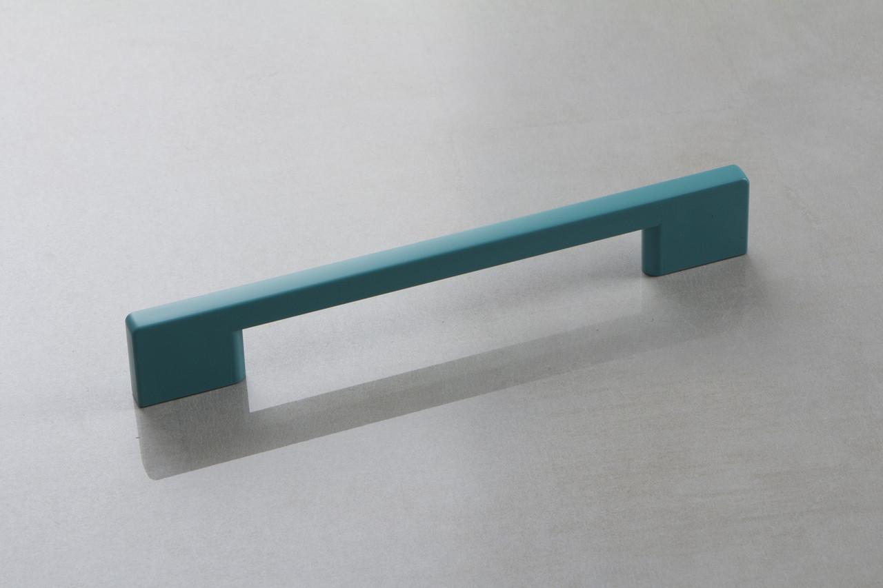 Мебельная ручка Poliplast РП-22/160 Бирюзовый глянцевый (16363)