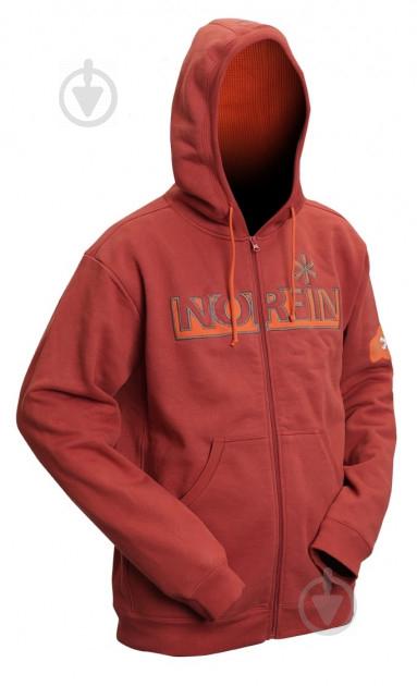 Куртка флісова Norfin HOODY RED XXL Теракотовий (711005-XXL)