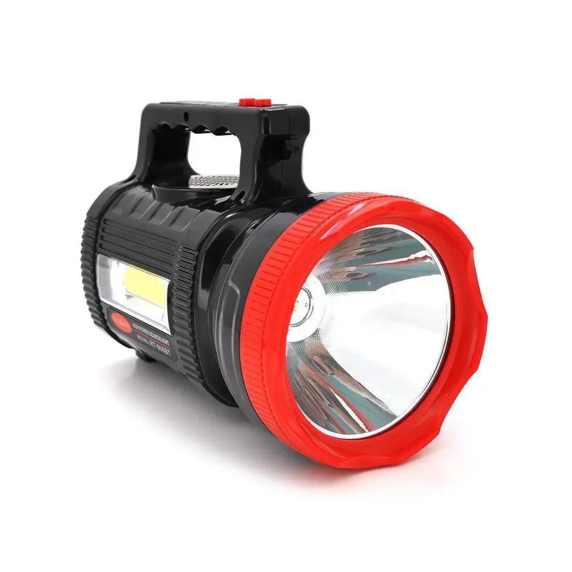 Фонарь мощный с солнечной батареей радио MP3 плеер PowerBank Bluetooth RT-906BT