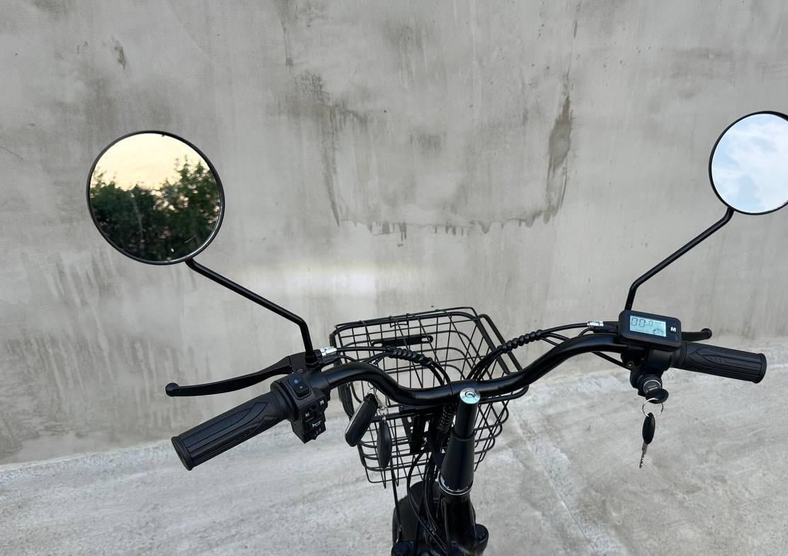 Электровелосипед Minako U18 двухместный 18" 600 W/48 V/18 Ah с грузовым усиленным багажником Черный - фото 9 Электровелосипед Minako U18 двухместный 18" 600 W/48 V/18 Ah с грузовым усиленным багажником Черный - фото 9