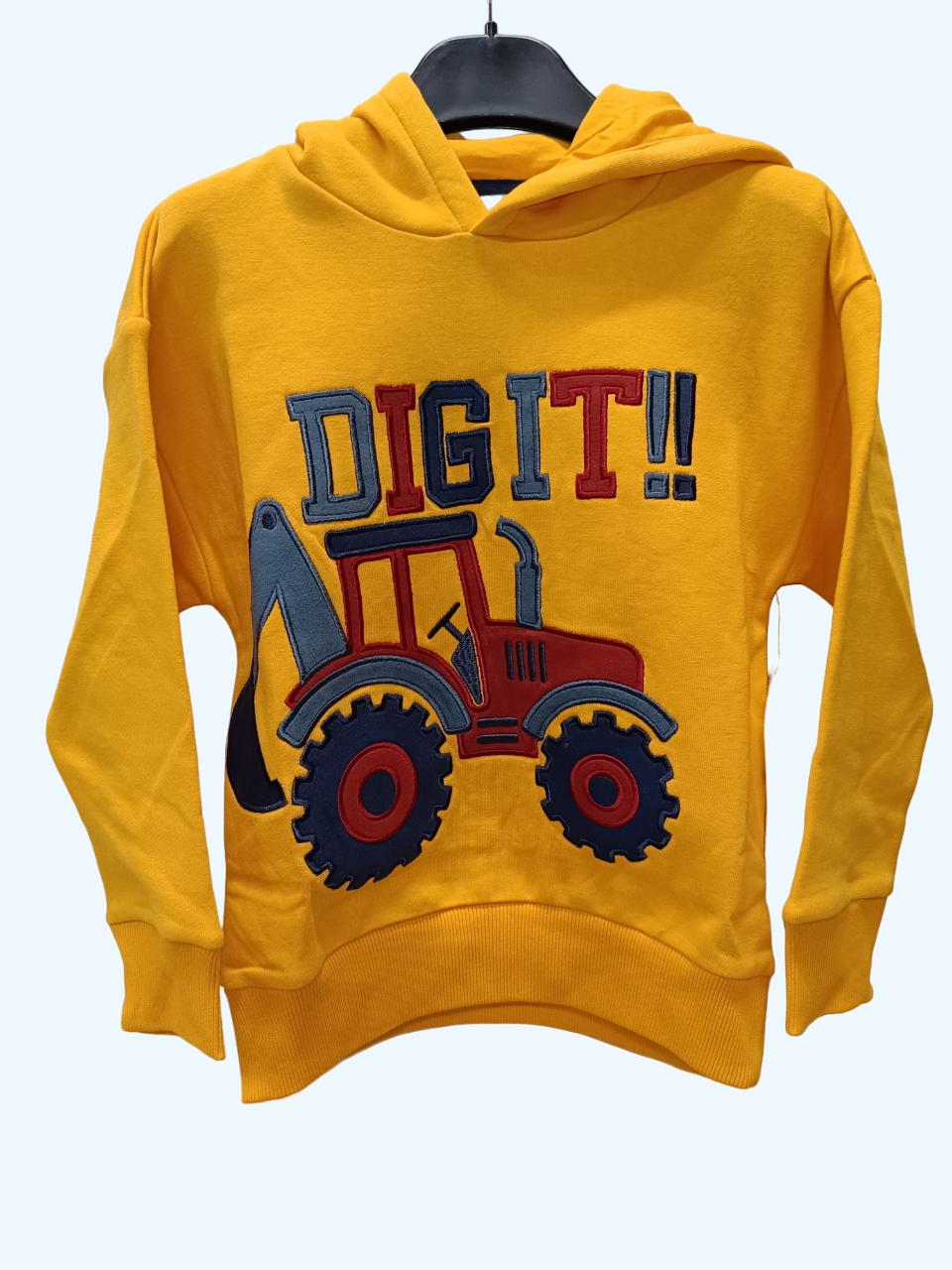 Худі утеплене для хлопчика C&A 122 см Жовтий (0053)