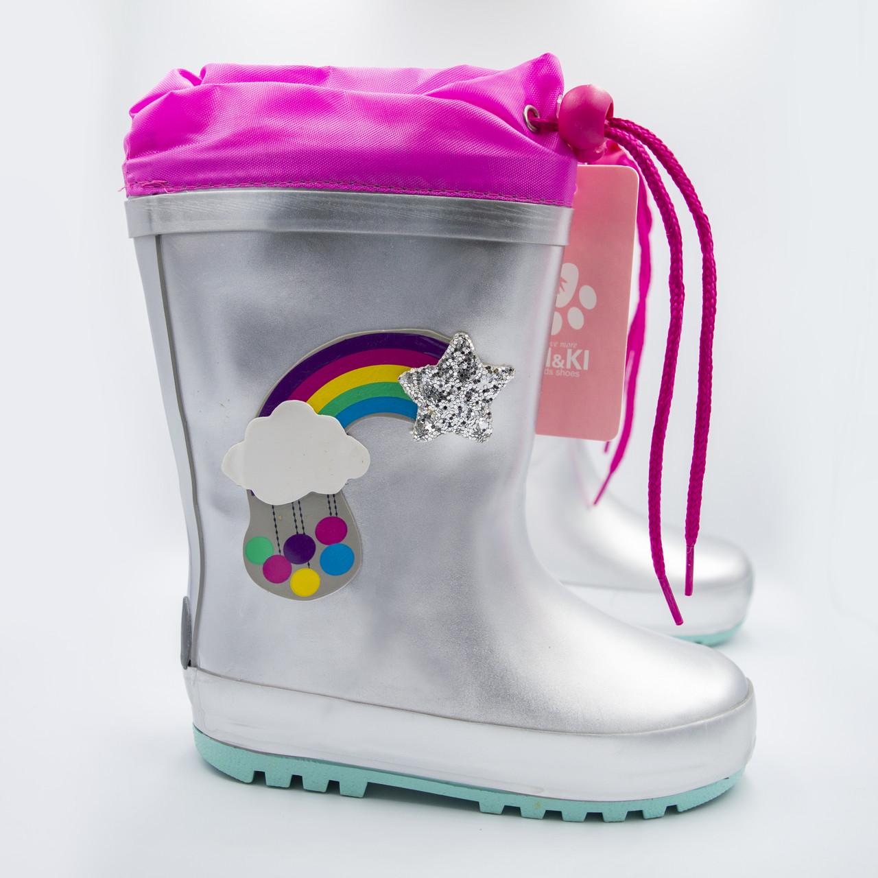 Резиновые сапоги для мальчика TOM.M MV-1235 р 28 Серебро - фото 2 Резиновые сапоги для мальчика TOM.M MV-1235 р 28 Серебро - фото 2