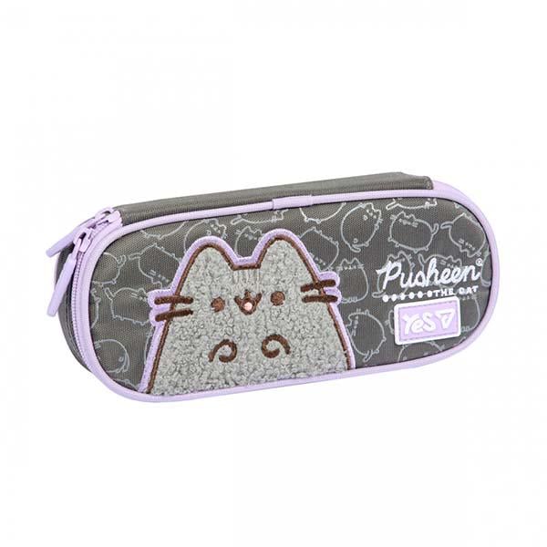 Пенал мягкий YES Pusheen Gray (ЦБ-00041790)