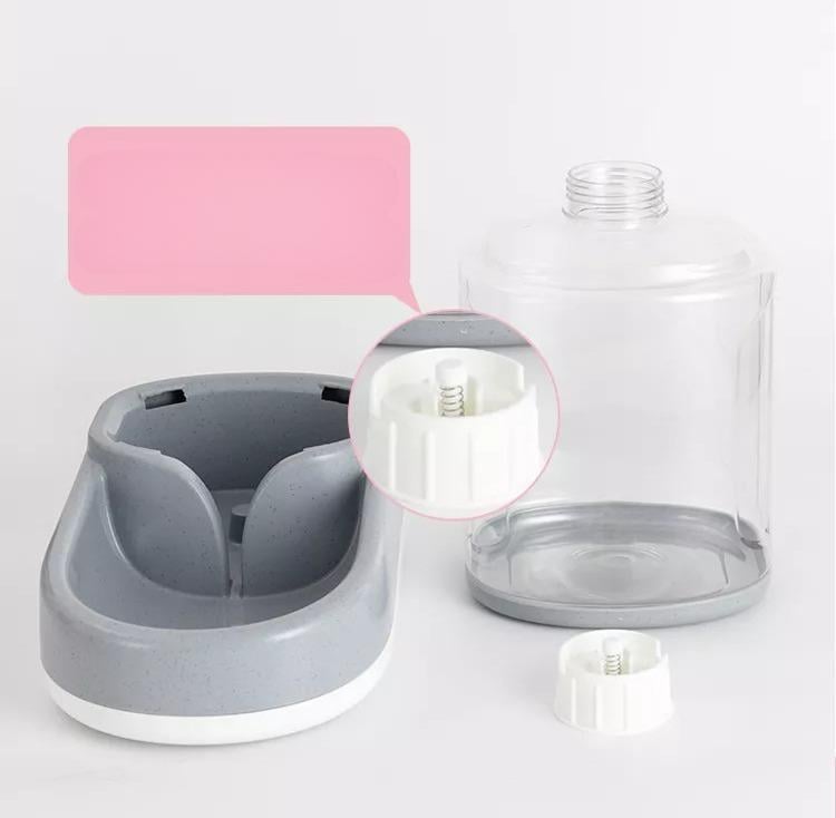 Кормушка и поилка для кошек и собак Hoopet 2x3,5 л Серый (1697624169) - фото 7 Кормушка и поилка для кошек и собак Hoopet 2x3,5 л Серый (1697624169) - фото 7