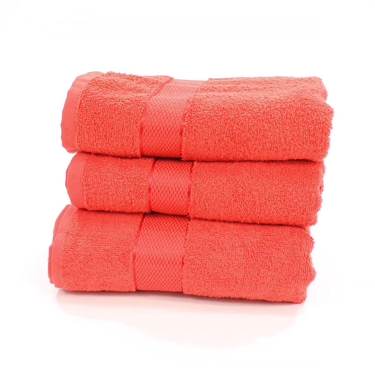 Набір махрових рушників БС0022 40х70/50х90/70х140 см Рожевий (148431) - фото 1