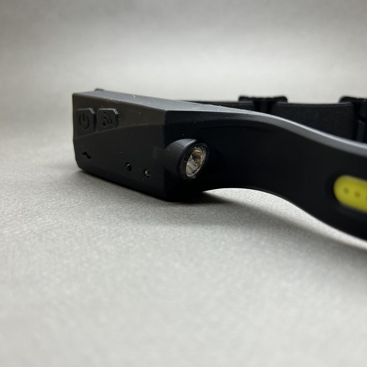 Фонарь налобный светодиодный акумуляторный Ultralight HLY-1080 с датчиком движения - фото 3