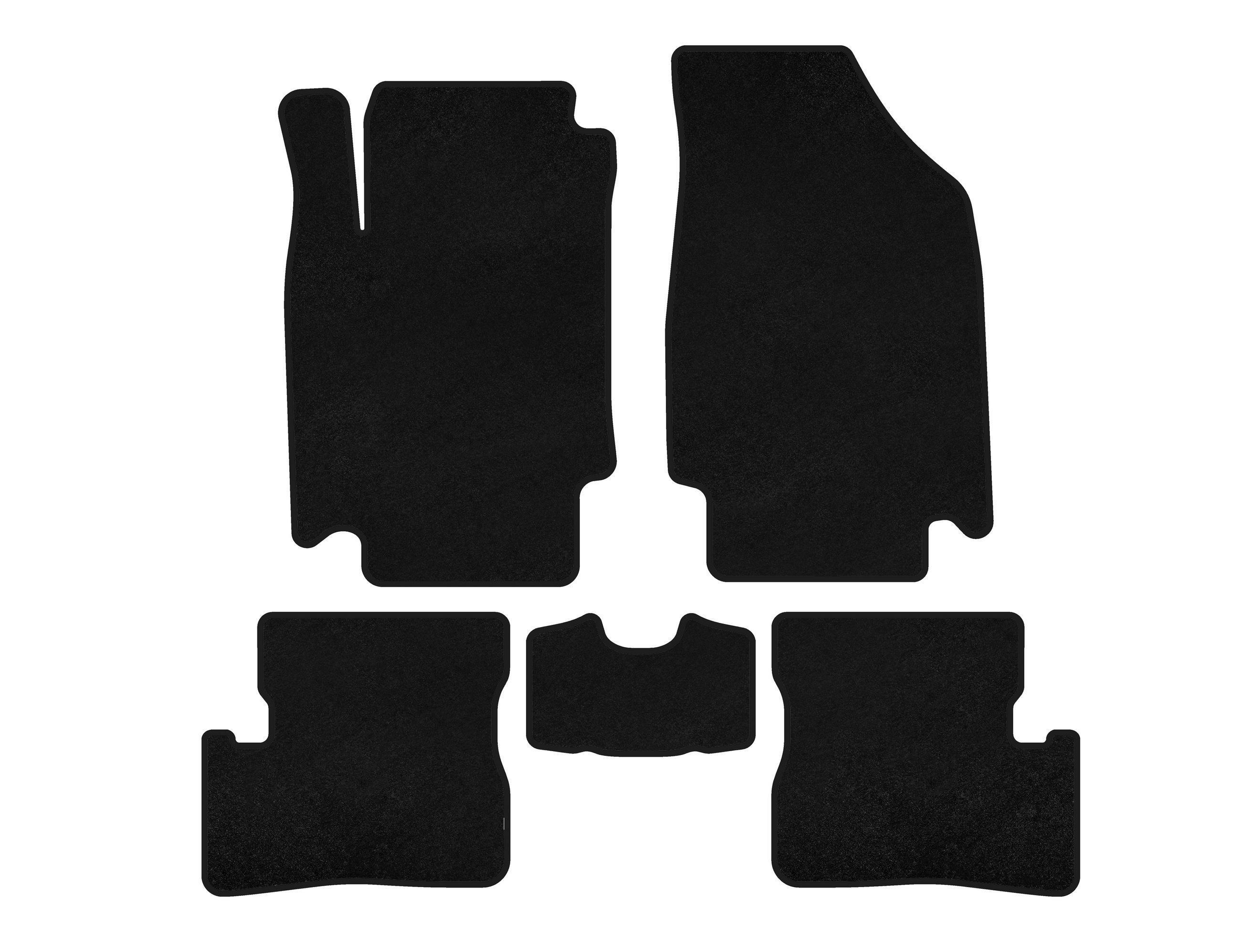 Коврики Digital Designs Classic для Nissan Micra K12 2003-2010 гг. ткань Черный (136165)