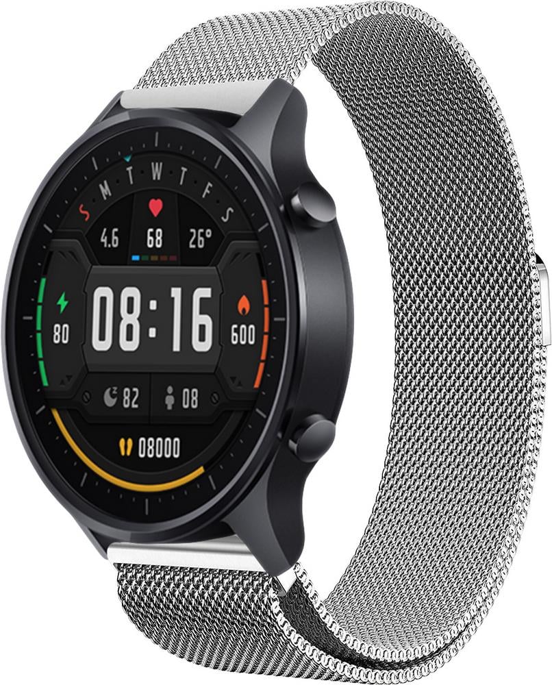 Ремешок Миланская Петля Milano для Xiaomi Mi Watch Color Silver (31490)