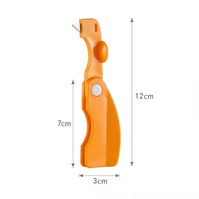 Нож для чистки цитрусовых складной 1 шт. Оранжевый - фото 10 Нож для чистки цитрусовых складной 1 шт. Оранжевый - фото 10