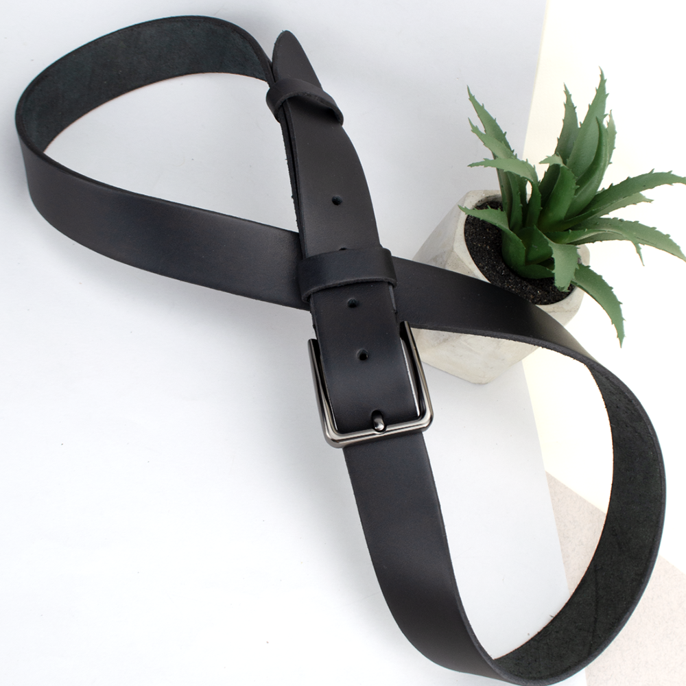 Подарочный набор мужской №24 ремень/портмоне/ключница/обложка на паспорт/на документы Черный (874452223) - фото 5