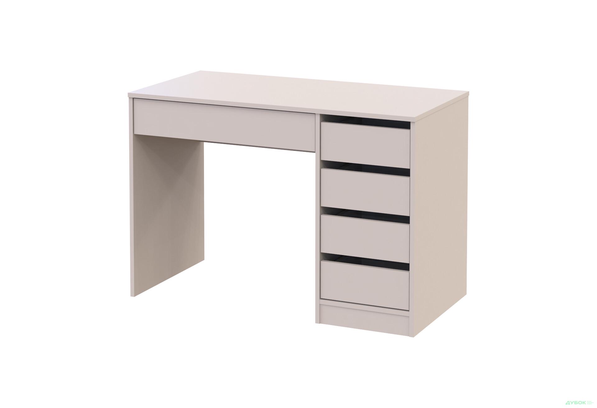 Стол письменный Эрго правый 110х55х75 см Кашемир/Кашемир (26813586)