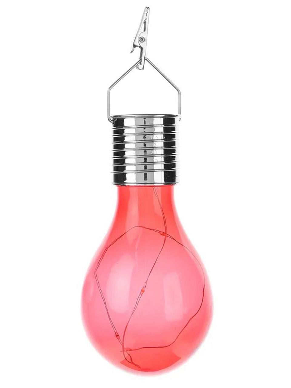 Светильник солнечный Livarno Home LED декоративный 15 см Красный (2833053224)