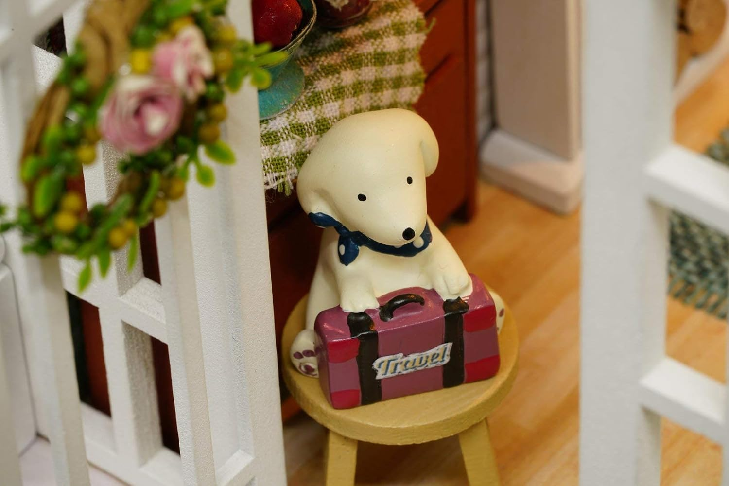 Конструктор дитячий DIY Cute Room 8008-D Вітальня з верандою та каміном (784780598) - фото 5 Конструктор дитячий DIY Cute Room 8008-D Вітальня з верандою та каміном (784780598) - фото 5