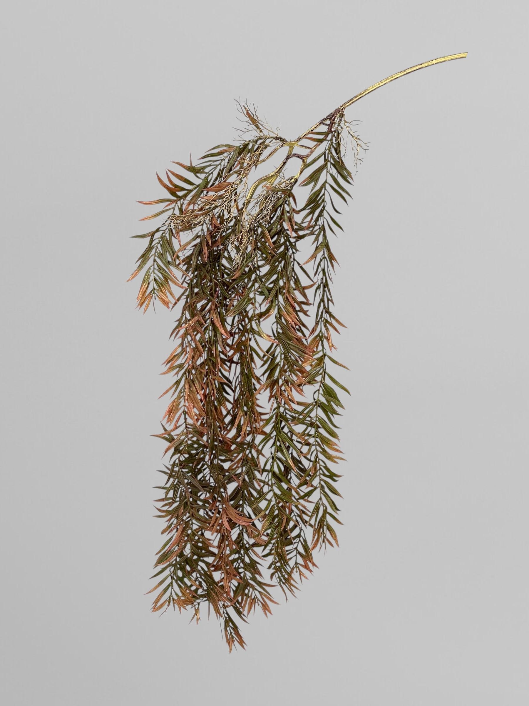 Искусственный афрокарпус ампельный граклиор 105 см Коричнево-зеленый (Р01040)